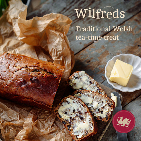 Luxury Welsh Tea & Coffee Hamper with Bara Brith, Welsh Cakes and Shortbread Biscuits