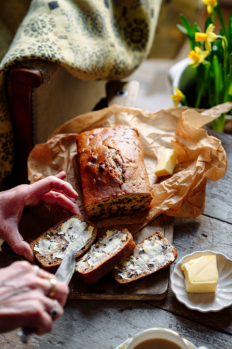 Authentic Bara Brith Welsh Fruit Loaf