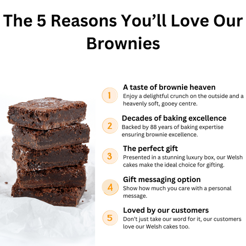 Luxury Milk & White Chocolate Chip Brownies