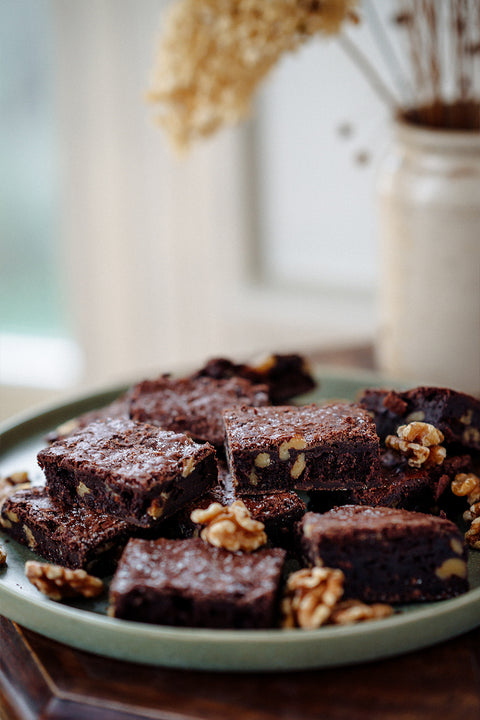 Luxury Chocolate & Walnut Brownies