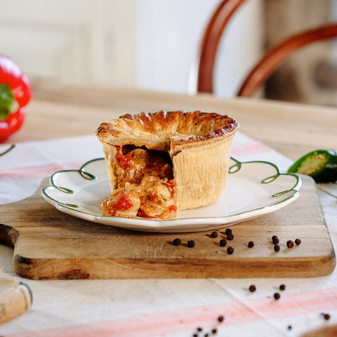 Fiery Chick: Spicy Cajun Chicken Pie