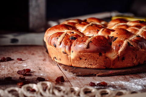 Hot Cross Buns Tear & Share