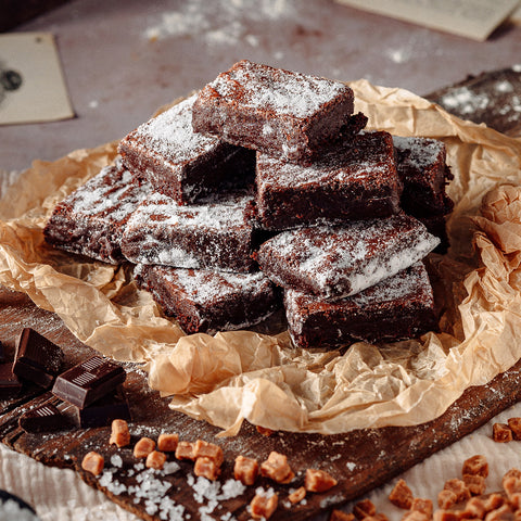 Luxury Salted Caramel Chocolate Brownies