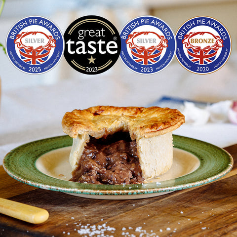 Saucy Cow: Steak & Ale Pie with Awards