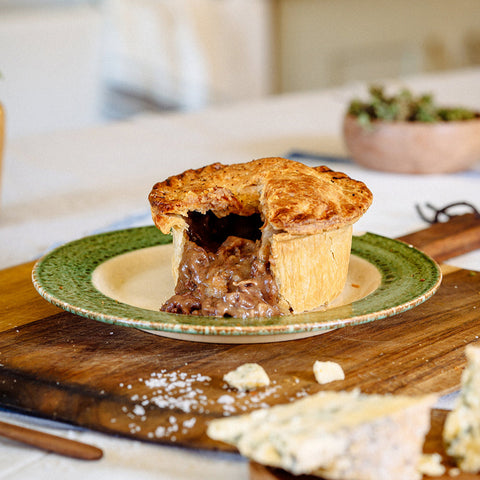 Steak 'n' Blue Cheese Pie