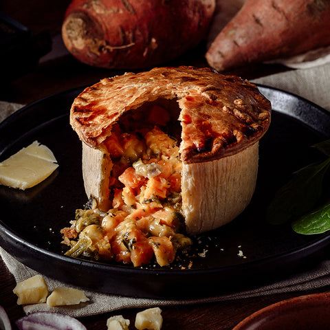 Vegetarian Savoury Pies made in UK