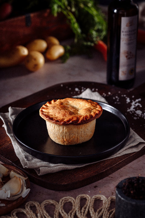 Shroom Boom: Mushroom, Kale & Balsamic Vinegar Pie (265g)