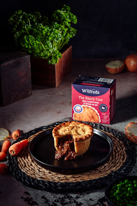 Saucy Cow: Steak & Ale Pie (265g)