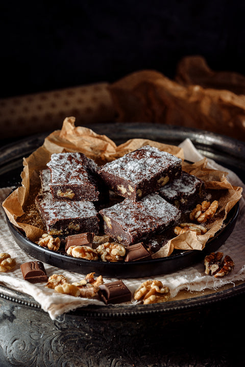 Luxury Chocolate & Walnut Brownies