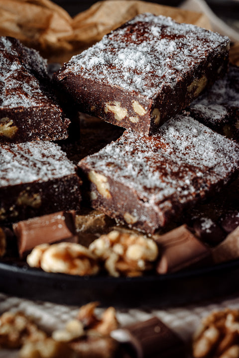 Luxury Chocolate & Walnut Brownies