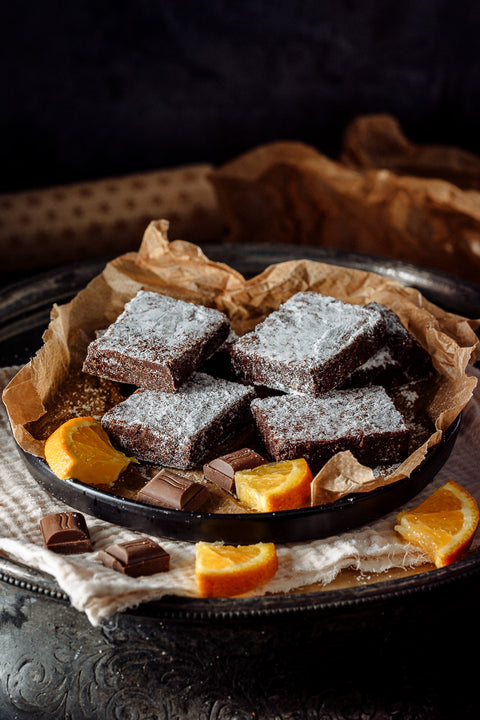 Luxury Chocolate Orange Brownies