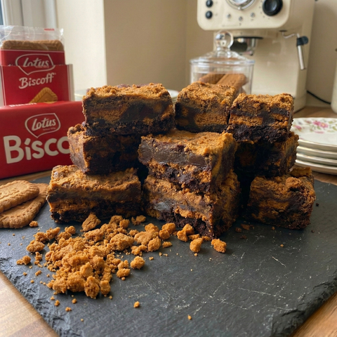 Luxury Letterbox Biscoff® Biscuit & Chocolate Brownies
