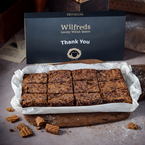 Luxury Letterbox Biscoff® Biscuit & Chocolate Brownies