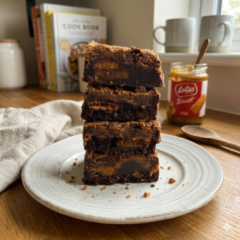 Luxury Letterbox Biscoff® Biscuit & Chocolate Brownies