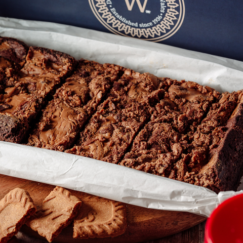 Luxury Letterbox Biscoff® Biscuit & Chocolate Brownies