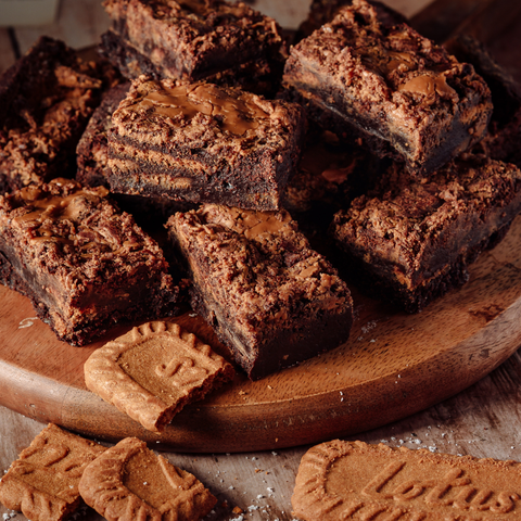 Luxury Letterbox Biscoff® Biscuit & Chocolate Brownies