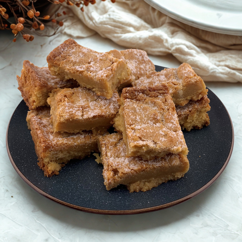 Luxury White Chocolate Blondies