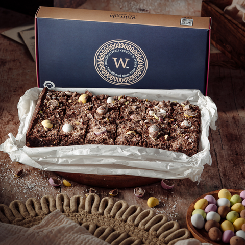 Luxury Letterbox Mini Egg Brownies