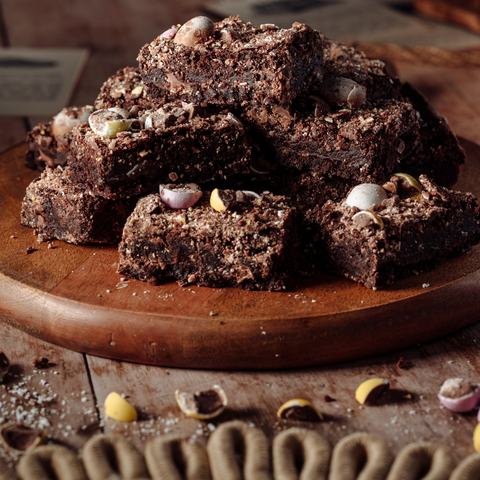 Luxury Letterbox Mini Egg Brownies