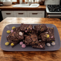 Luxury Letterbox Mini Egg Brownies