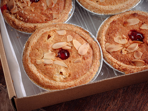 Bakewell Tarts with Jam & Almond Frangipane Catering Box (6 Pack)