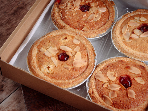 Bakewell Tarts with Jam & Almond Frangipane Catering Box (6 Pack)
