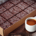 Salted Caramel Luxury Brownies Catering Box (15 Pack)