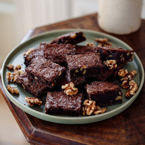 Luxury Chocolate & Walnut Brownies