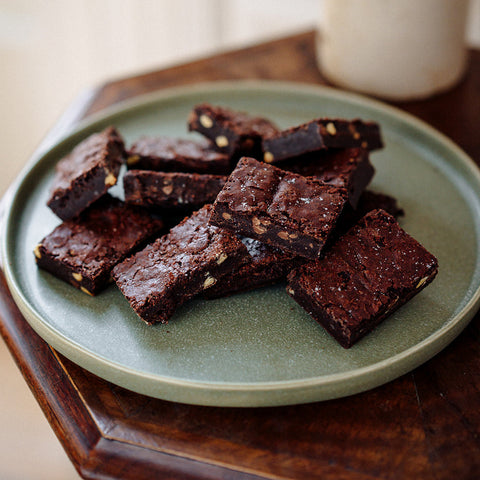 Luxury Milk & White Chocolate Chip Brownies