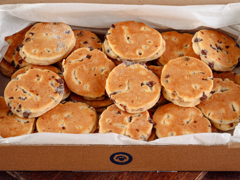 Chocolate Chip Welsh Cakes Catering Box (30 Pack)