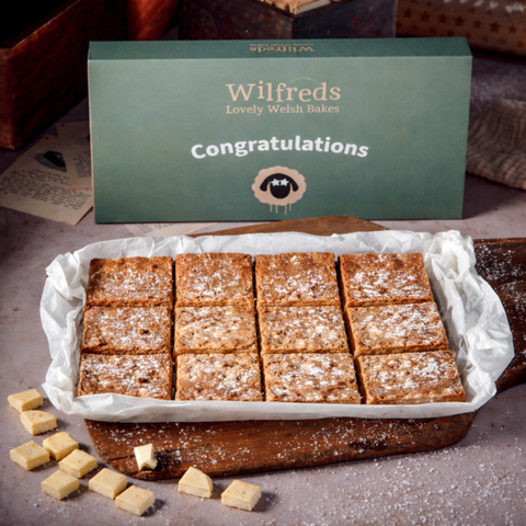 Luxury White Chocolate Blondies