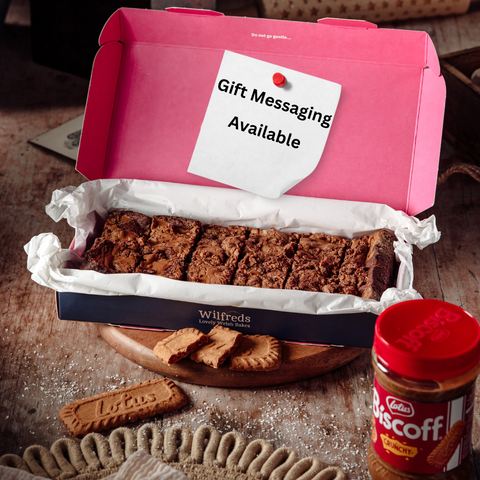 Luxury Letterbox Biscoff® Biscuit & Chocolate Brownies