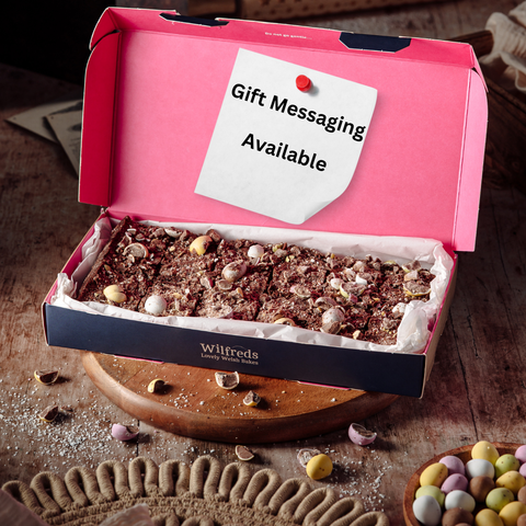 Luxury Letterbox Mini Egg Brownies