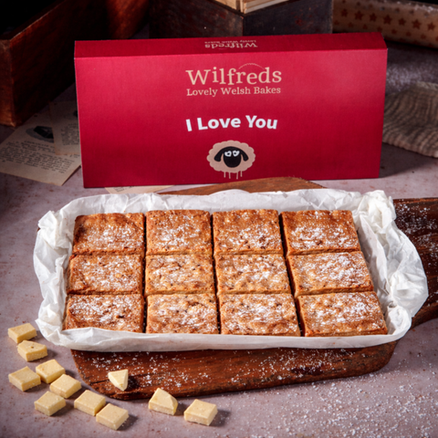 Luxury White Chocolate Blondies