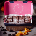 Luxury Letterbox Chocolate Orange Brownies
