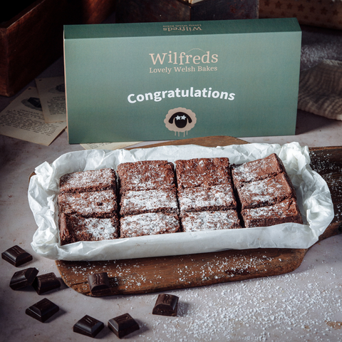 Luxury Letterbox Chocolate Orange Brownies