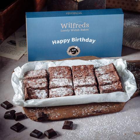 Luxury Letterbox Chocolate Orange Brownies