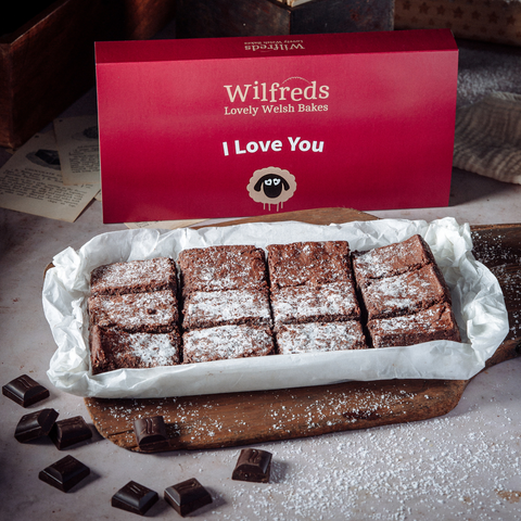 Luxury Letterbox Chocolate Orange Brownies