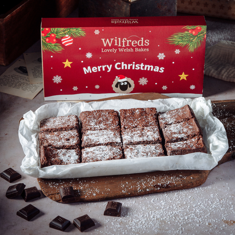 Luxury Letterbox Chocolate Orange Brownies