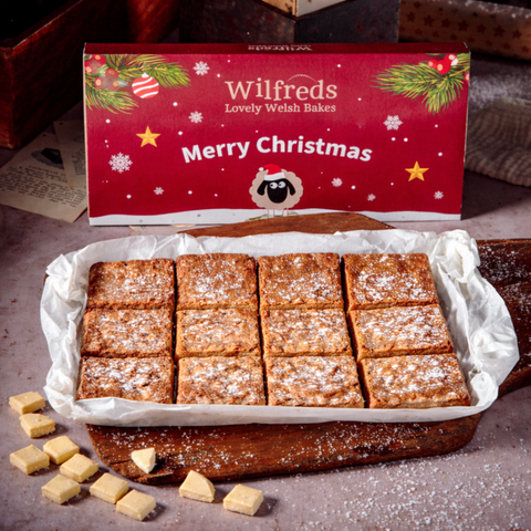 Luxury White Chocolate Blondies