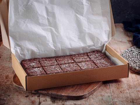 Original Luxury Belgian Chocolate Brownies -  Catering Box (15 Pack)