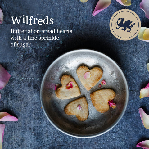 Heart Shaped Shirgar Butter Shortbread