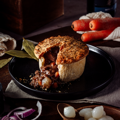 Steak 'n' Red Wine Pie (265g)