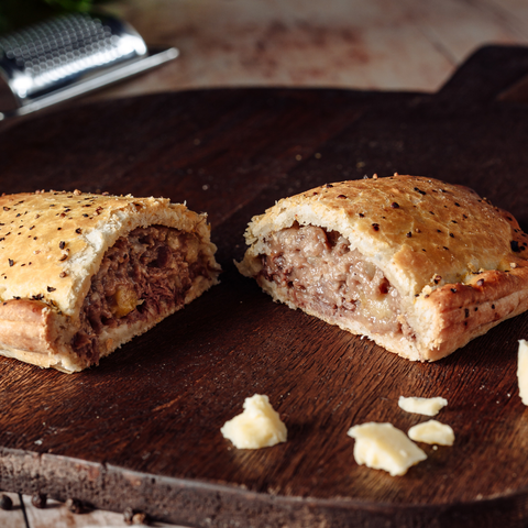 Steak & Cheese Welsh Oggie Pasties