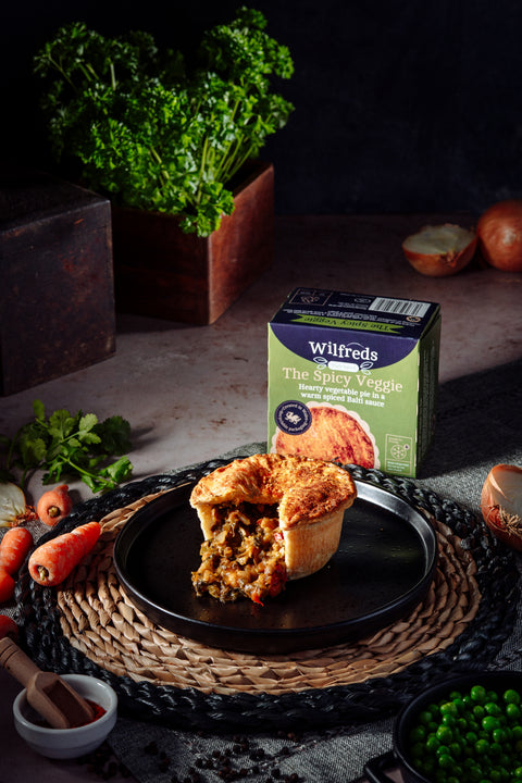 Spicy Veggie: Vegetable Balti Pie