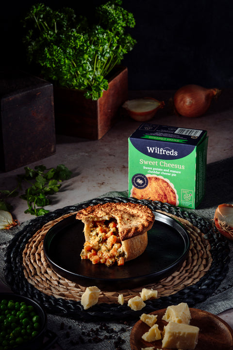 Sweet Cheesus: Sweet Potato & Cheddar Pie (265g)