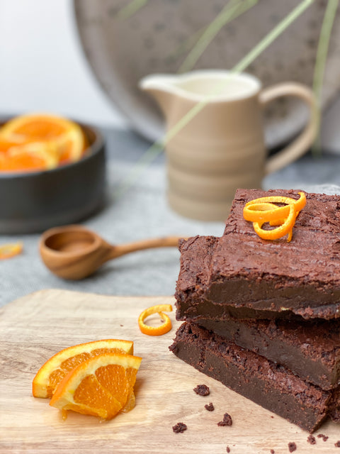 Luxury Chocolate Orange Brownies