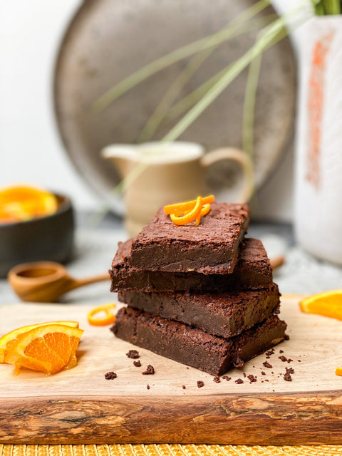 Luxury Chocolate Orange Brownies