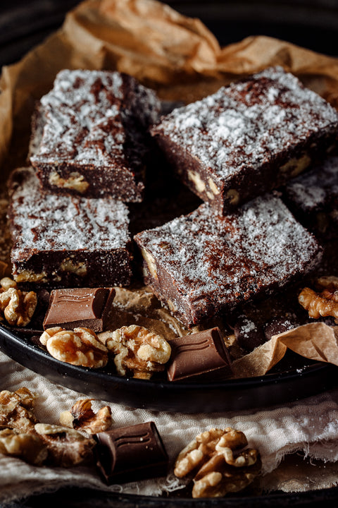 Luxury Chocolate & Walnut Brownies